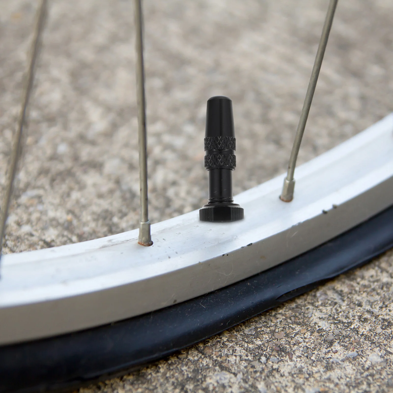 

1 set Aluminium Alloy Tubeless Tire Stems Valve For Bike Mountain Tire Repair Stems Caps Wheel Accessories Motorcycle Parts