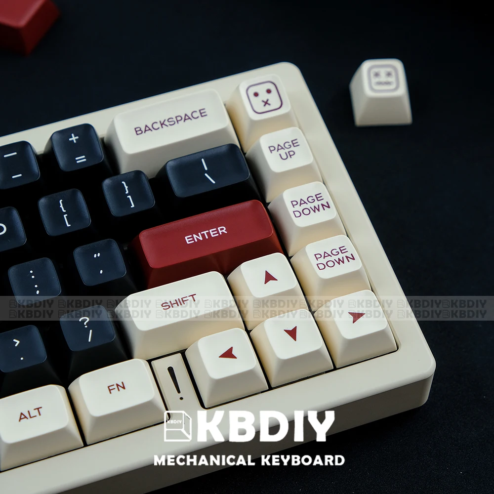 KBDiy GMK Rome Keycap SA Profile Keycaps PBT Double Shot Key Caps Set ISO Enter 7U Spacebar for Custom Mechanical Keyboard KIT