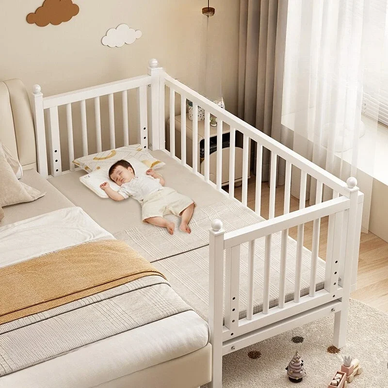 

Wrought iron splicing children's single bed