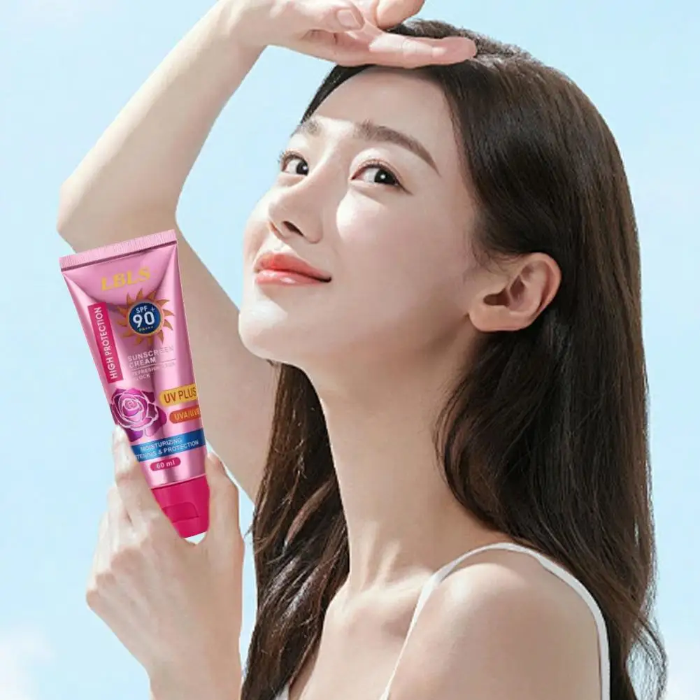 SPF90 + واقي كريم واقي من الشمس ، جل واقي واقي شمس للوجه ، كريم غسول معزول ، كريمات تبييض ، مرطب للوجه ، رعاية صيفية