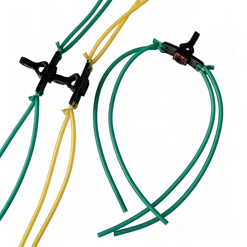 Slingshot 1636 4 Strand Rubber Band Built‑in Magnet Hand Grip Durable Shooting Accessory For Outdoor Hunting Practice