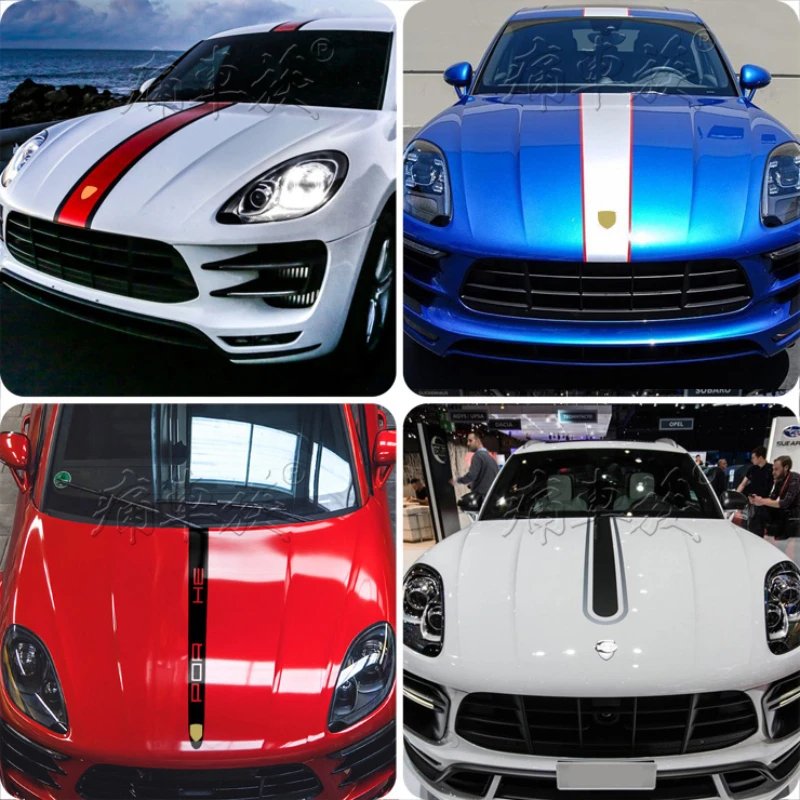 

Car Sticker FOR Porsche MACAN Body Decoration Custom Decal Vinyl Accessories