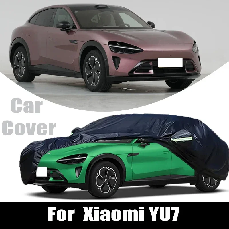 

For Xiaomi YU7 Outdoor Protection Full Car Covers Snow Cover Sunshade Waterproof Dustproof Exterior Protection Car Accessories