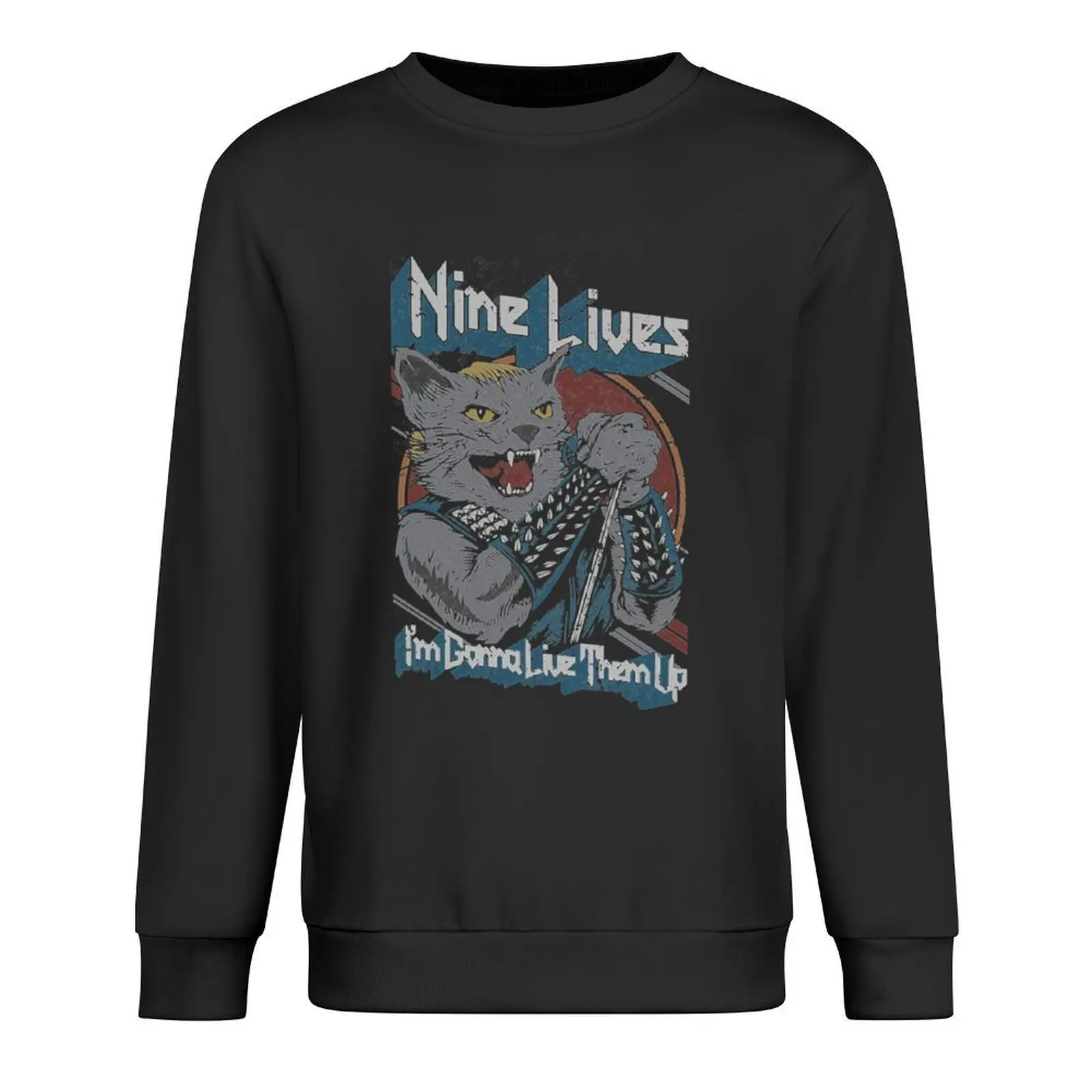 

HISSING FOR VENGEANCE Pullover autumn new products korean clothes mens designer clothes men wear men's sweatshirts