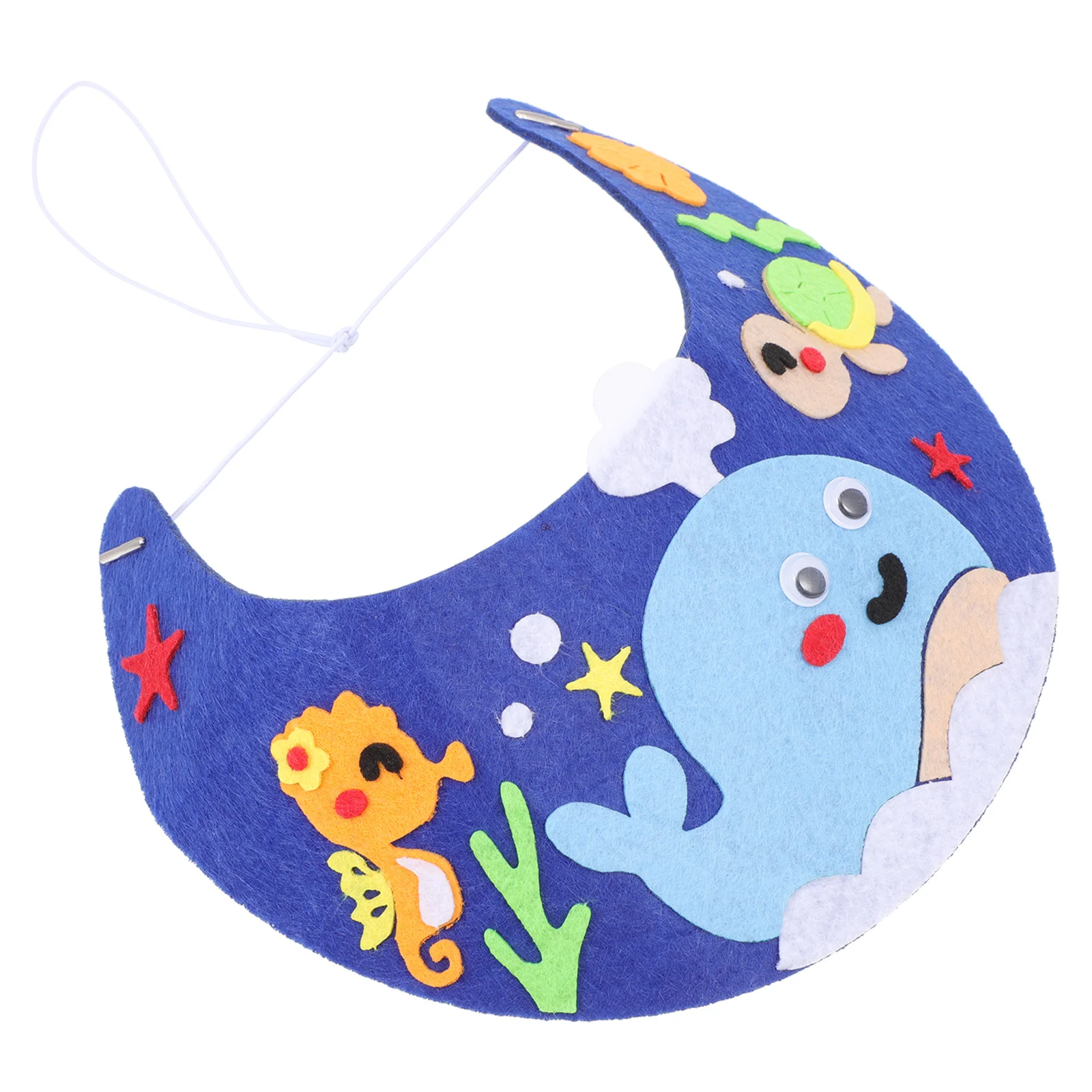 

3Sets DIY Sunbonnet Making Materials Non-Woven Fabric Kids Craft Kit Personalized Sun Hats Birthday Party Accessories