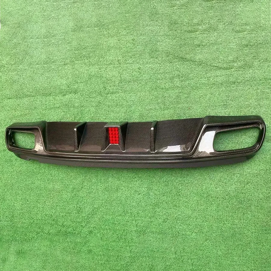Car Accessories body kitFor Mercedes Benz GLA Class X156 GLA45 Carbon Fiber Back lip Car Rear Bumper Diffuser Splitters Spoiler
