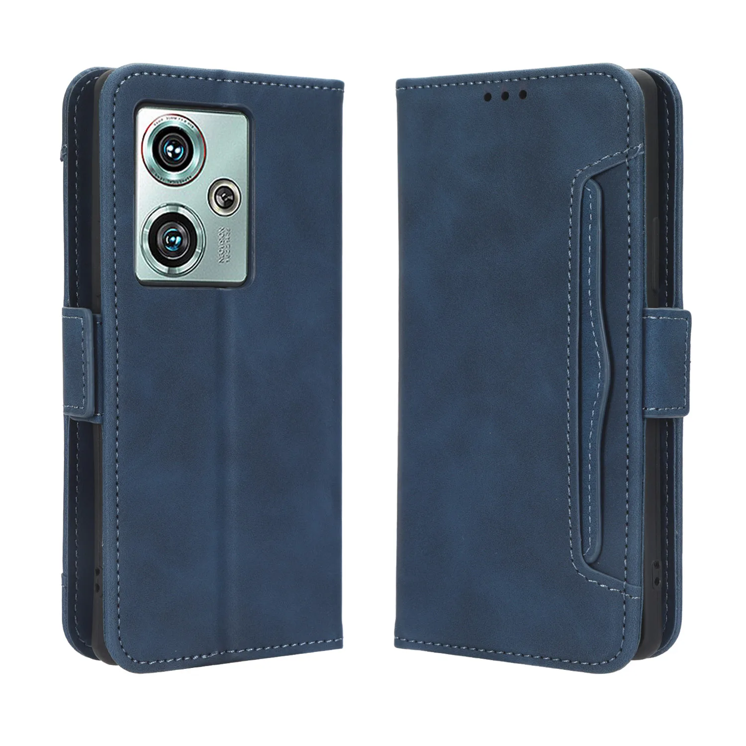 Flip Leather Cover For ZTE nubia Z50 NX711J 6.67 inch Separate Type Magnetic button Many Card Slot Wallet Fall prevention Case