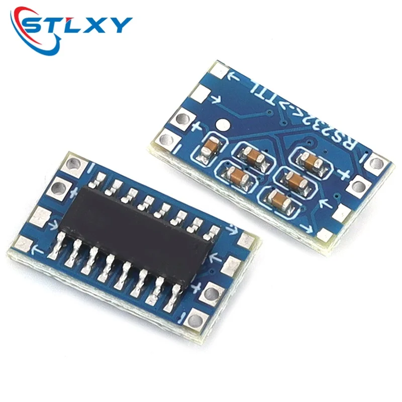 MAX3232 Level Conversion Board XD‑26 Mini RS232 to TTL MCU Communication Module