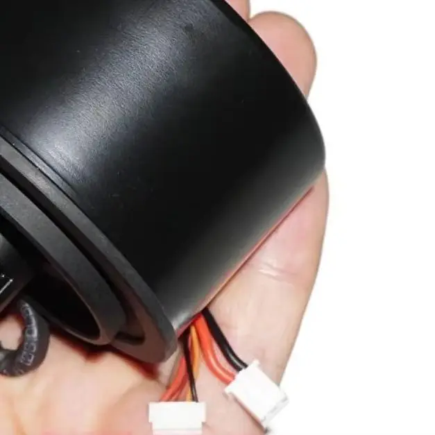 24V Integrated Brushless Servo Motor with Encoder, High Precision External Rotor BLDC Servo for Robotics/AGV