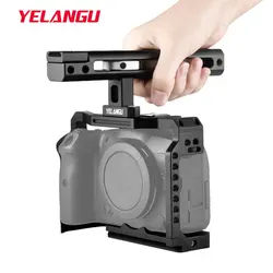 YELANGU Full DSLR for Canon EOS R5 R6 Camera Cage Rig for Canon R6 Mark 2 R5C with Multi-Mounting Options Rigs