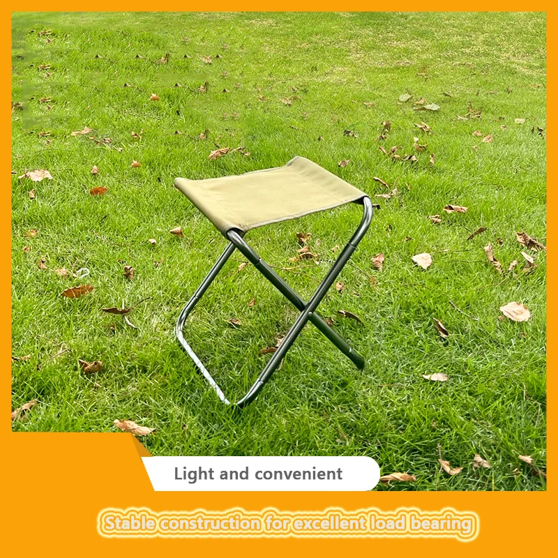 Lightenup supplies outdoor folding stool Multi-functional folding chair Aluminum folding portable fishing camping chair