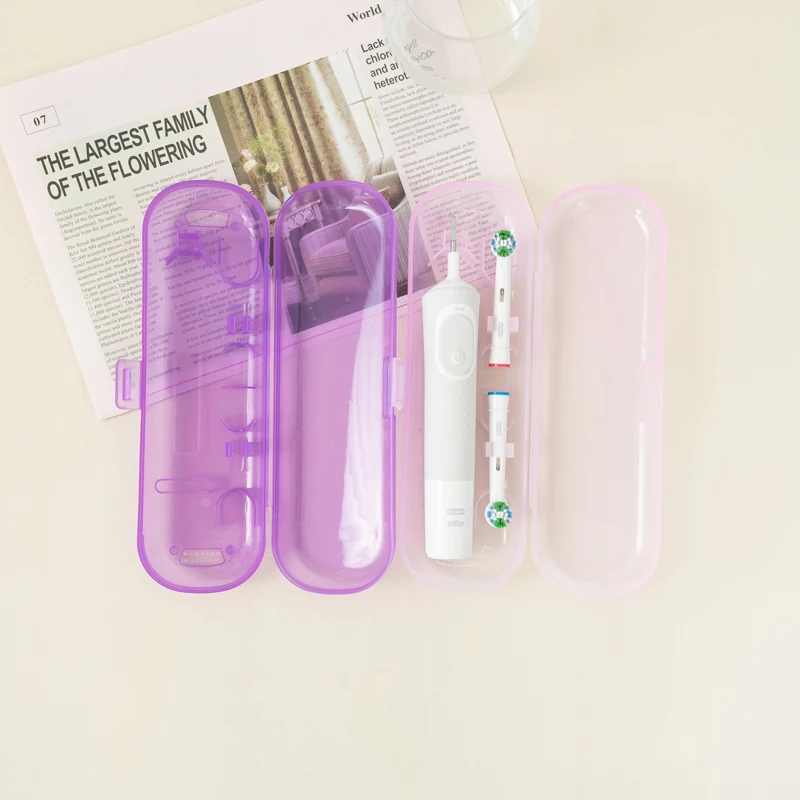 Universal Electric Toothbrush Travel Case - Secure & Lightweight, Perfect for On-the-Go Convenience - Universal Compatibility