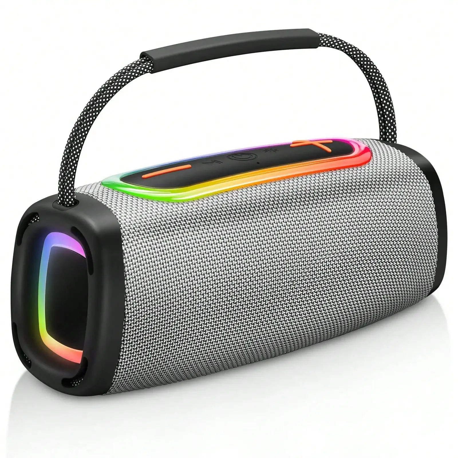 

Perfect gift, Bluetooth Speaker 6000mAh, 36H Playtime BT5.4 Portable Wireless Speaker With Loud Stereo Sound, IP6 Waterproof, 24W Portable Speaker With RGB Multi-Color Rhythm Lights For Outdoor/Home/Party As Gift,Perfect gift