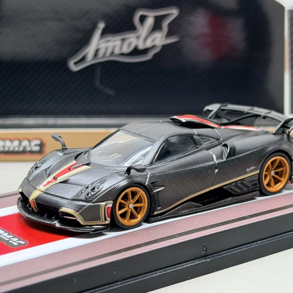Tarmac Works 1:64 Pagani Imola Alloy Car Diecasts & Vehicles Model Miniature Scale Model Car For Collection Gift