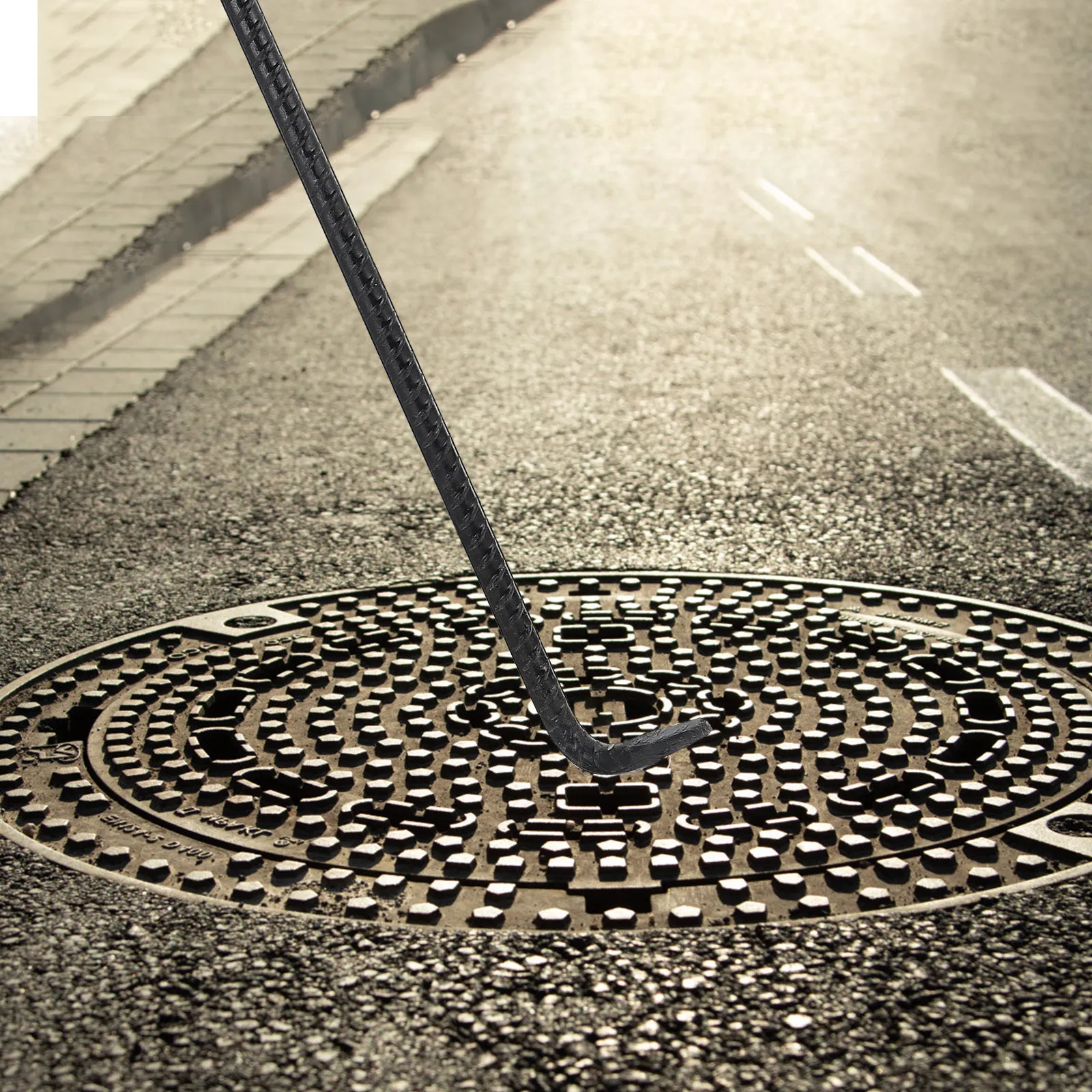 Manhole Cover Lifting - Wytrzymały haczyk w kształcie litery T
