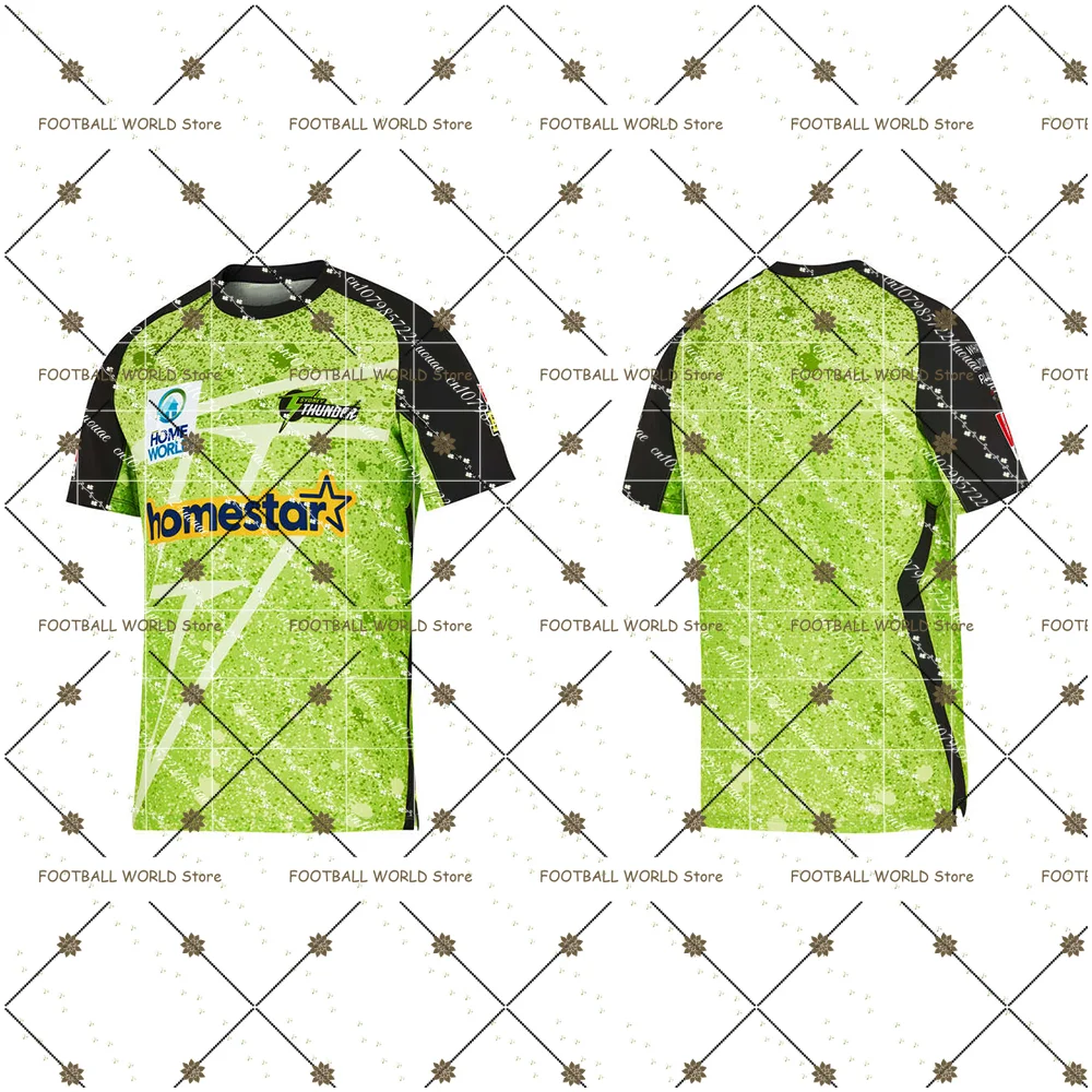 

24/25 Australia Cricket Training Jerseys Sports Jerseys Adults & Kid Jerseys for Fans Sydney Thunder 3D Printed Sports Jerseys