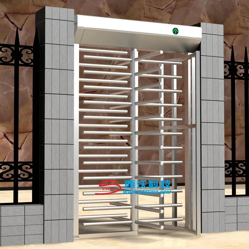 SEWO Turnstile Gate Manufacturers Security Entrance Full Height Turnstile for Residential Updown