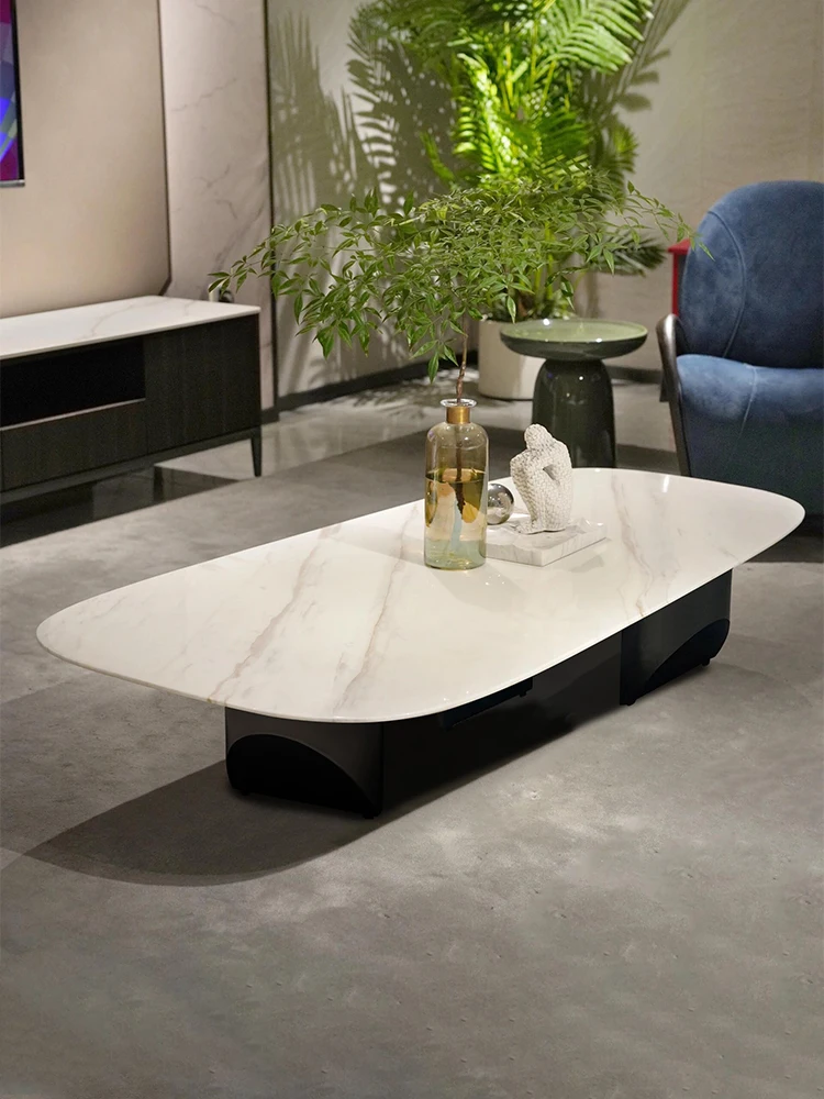 

Кофейный столик из нержавеющей стали с белым итальянским мрамором: прочный, стильный, роскошная мебель для дома