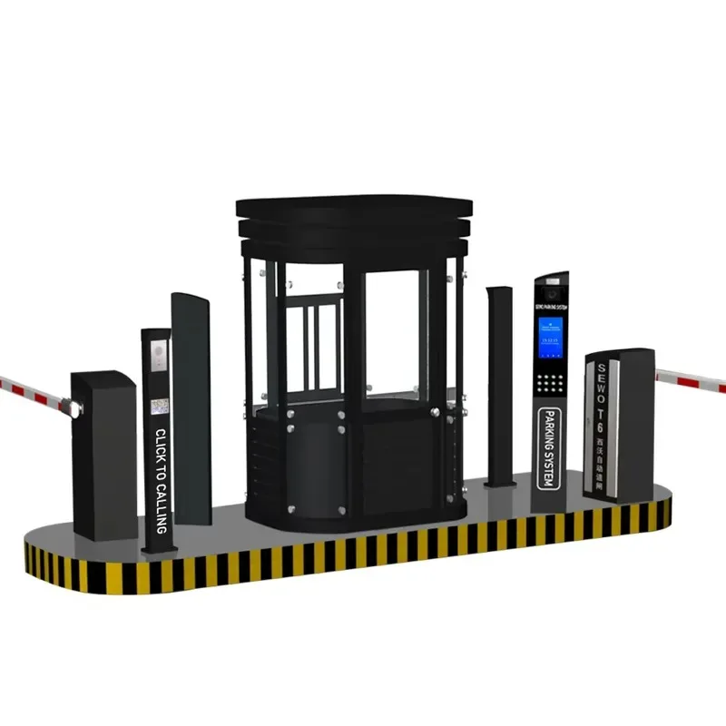 Hot Sale SEWO Smart Parking System RFID Technology Automatic Barrier Gate Commercial Parking Lot Entrance Exit Management