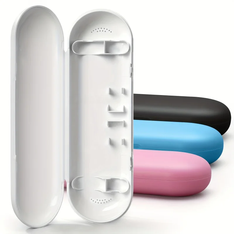 Estojo de viagem para escova de dentes elétrica, caixa de armazenamento portátil à prova de poeira, adaptação para escovas de dentes elétricas Oral-B iO Series.