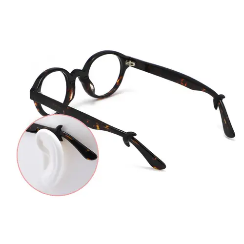 Imagen 2 del producto Moda estrella Luna silicona antideslizante agarre de oreja gafas pierna gancho para la oreja tapón soporte accesorios de sujeción retenedor de gafas