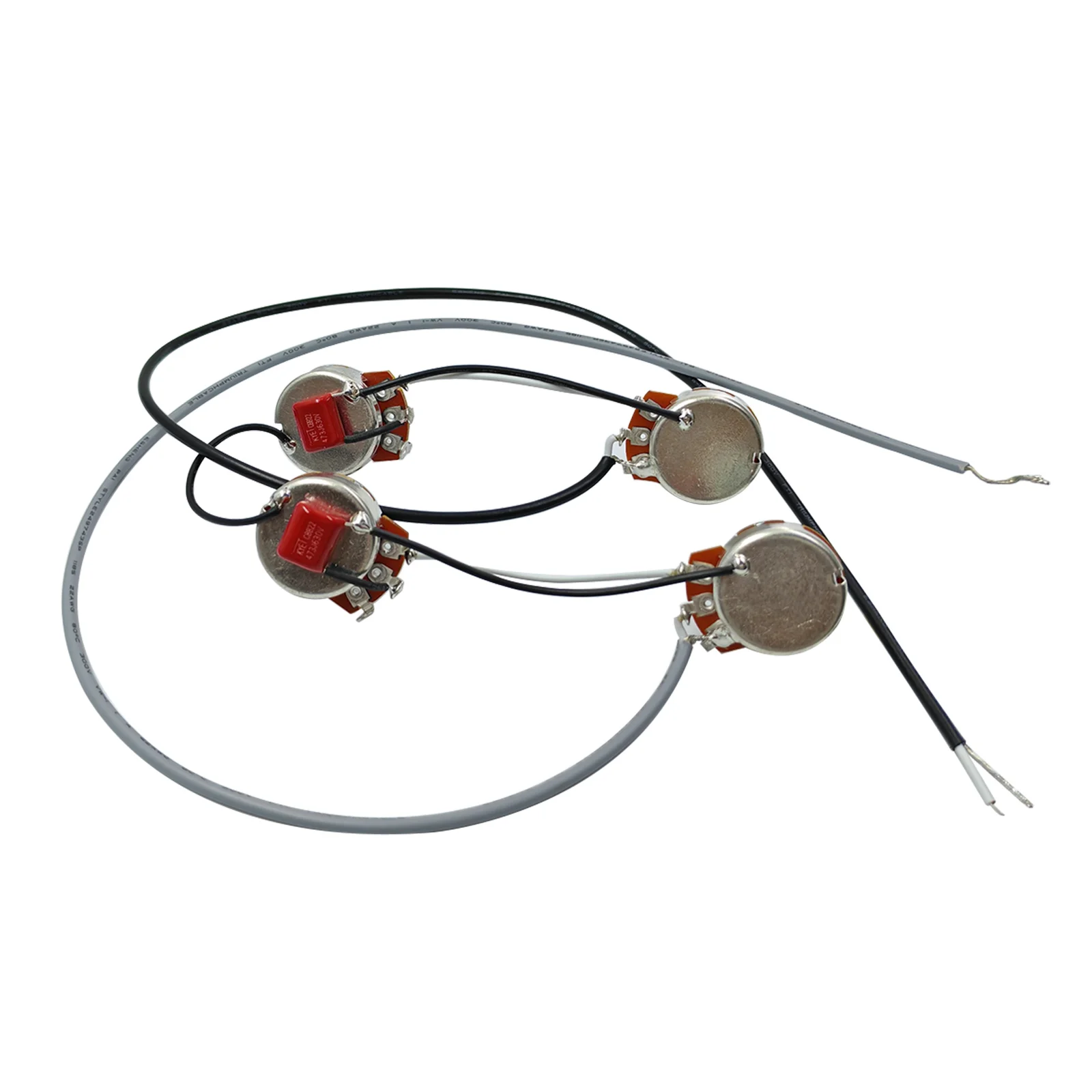 PHRILM جيتار سلكي مسبقًا، حزام لاقط هامبوكينغ، سلكي مسبقًا 2V2T مع مقياس جهد 500K ومفتاح تبديل ثلاثي الاتجاهات لـ LP #5