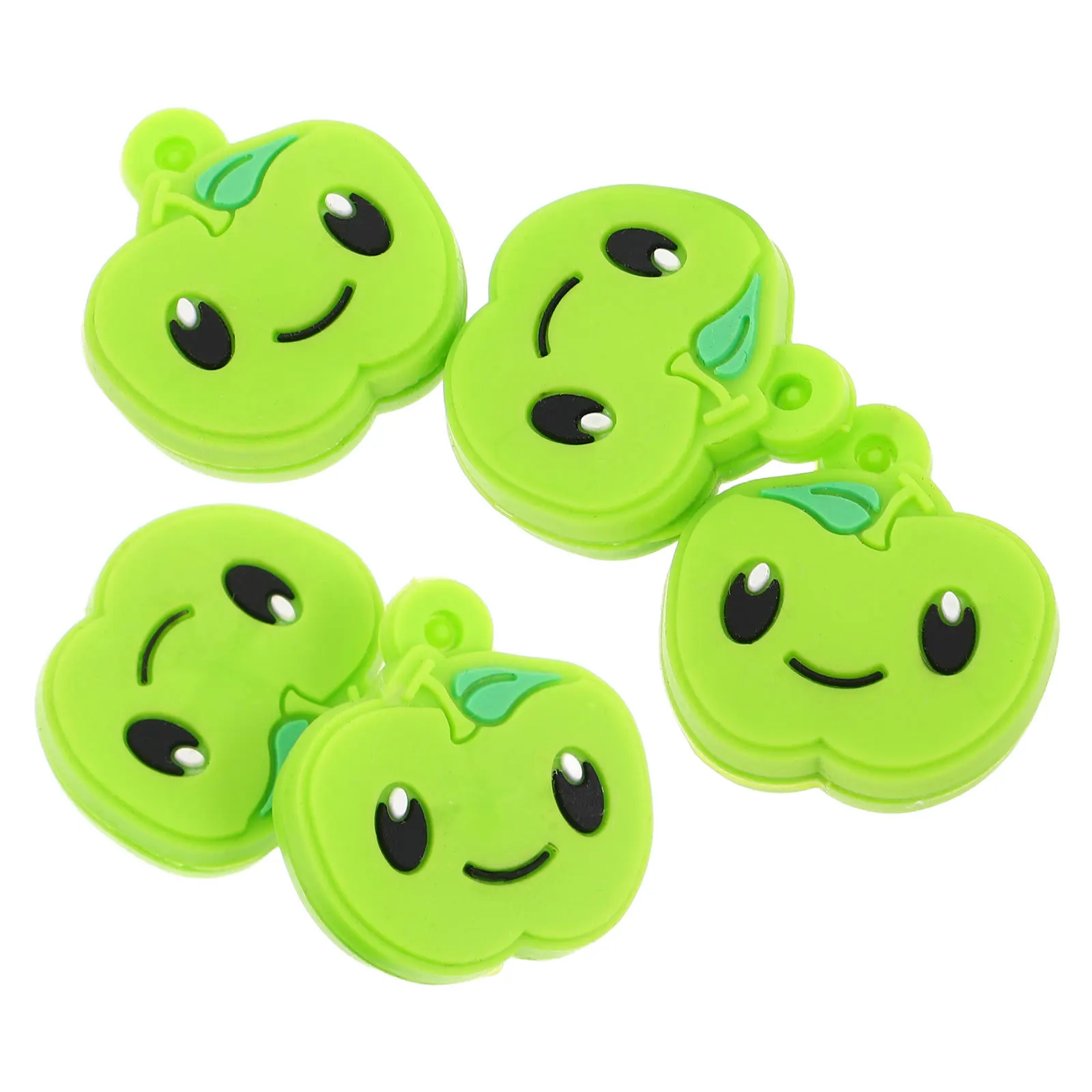 

5Pcs Silicone Tennis Vibration Dampener Apple Design Racket Accessory Shockproof Absorber for Arm Protection and Accuracy