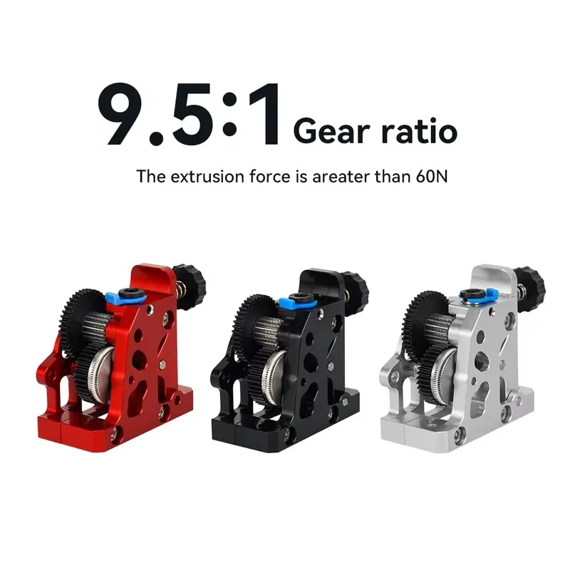 Voron-デュアルギア押出機,hgx-lite-押出機,硬化鋼減速機,高速モーター,cr10,ender 3用の3Dプリンター部品