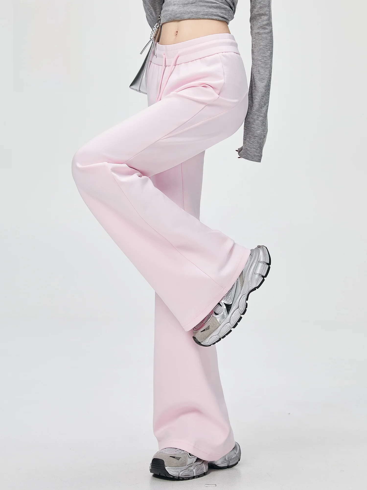 Itchocoolate americano sle menina quente micro queimado casual sweatpants feminino dopane rosa fitn yoga calças senhoras casuais