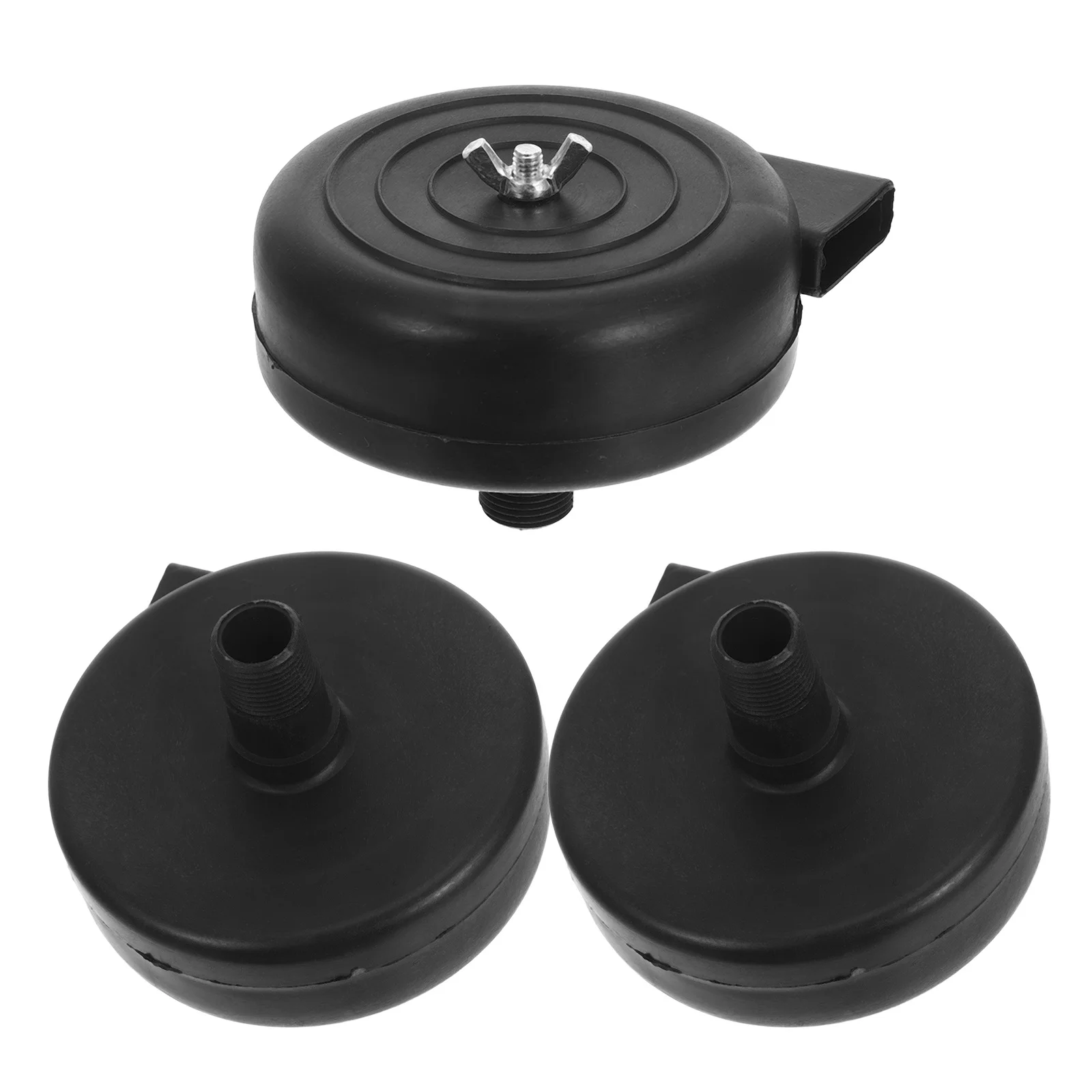 

3Pcs Air Compressor Noise Reduction Filter Element Plastic Muffler 16mm Thread Replacement Air Intake Filter