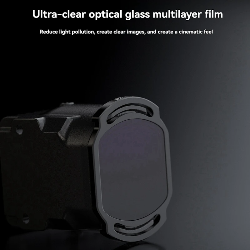 

Filter Set Filter Kit for O4 Air Unit Pro ND 8/16/32/64 Filter UV Filter Oil-Proof and Scratch-Proof FPV Drone Lens