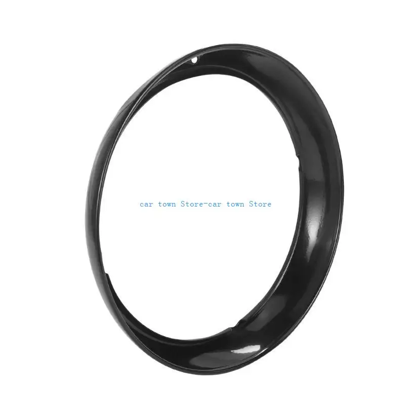 

RXJE Rust Resistant 7 Inch Headlight Trim Bezels Headlamp Covers Rings Waterproof Light Decoration Upgrading for Motorcycles