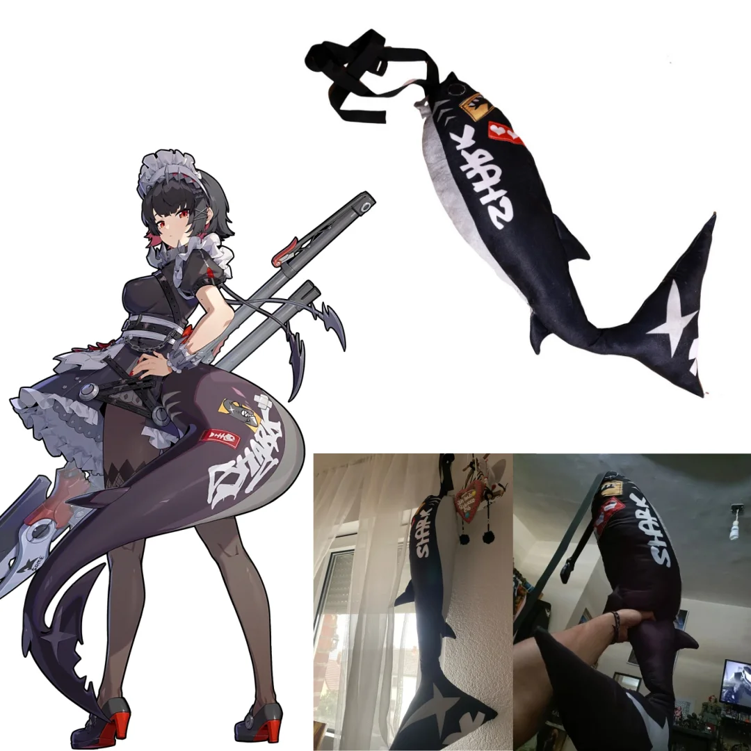 

Zenless Zone Zero Ellen Joe аксессуар для косплея Prop Tail ZZZ Ellen Joe косплей складной хвост хвосты