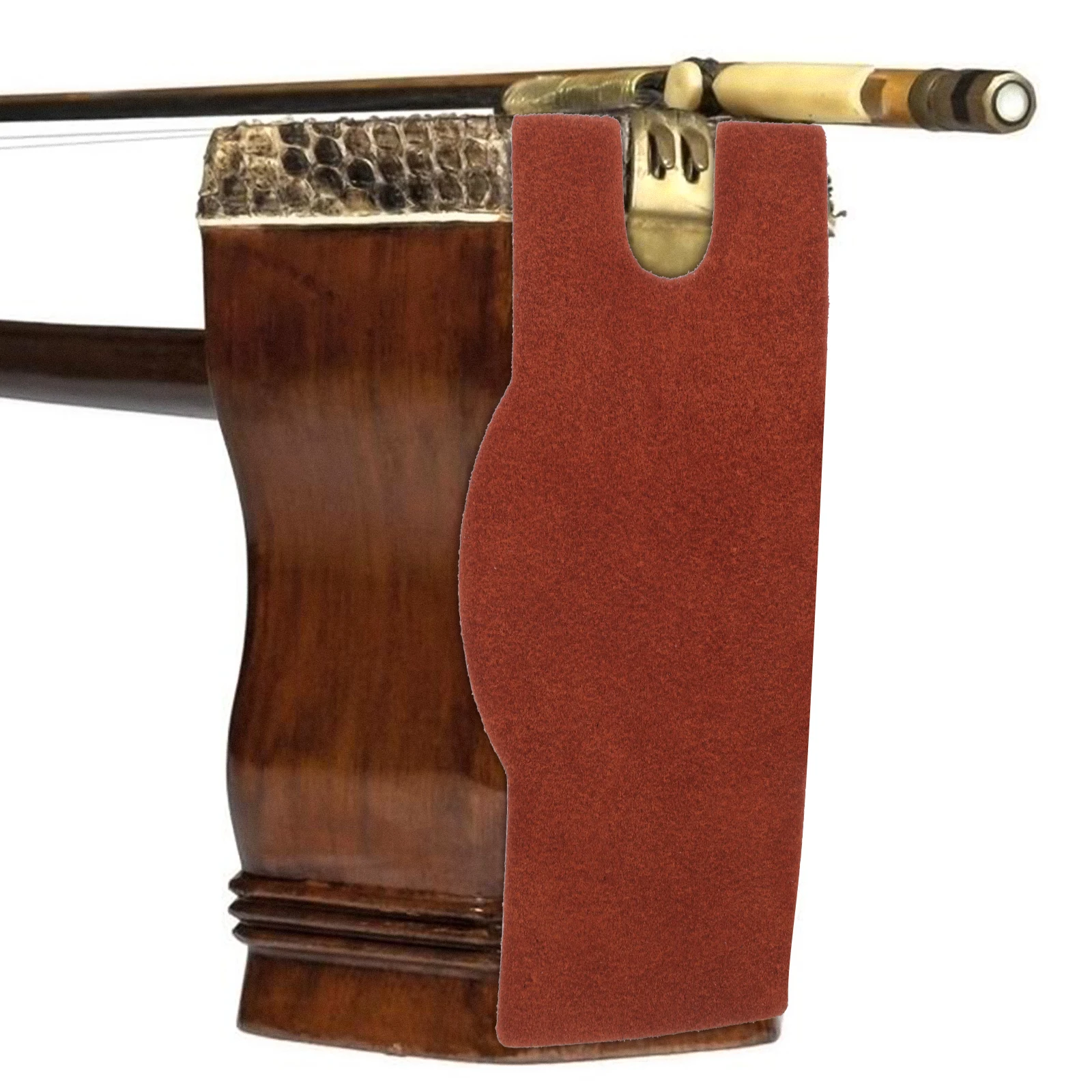 

2 Pcs HighQuality Cowhide AntiSlip Pads Erhu Pipa Liuqin WearResistant NonSlip Instrument Accessories Lightweight Portable