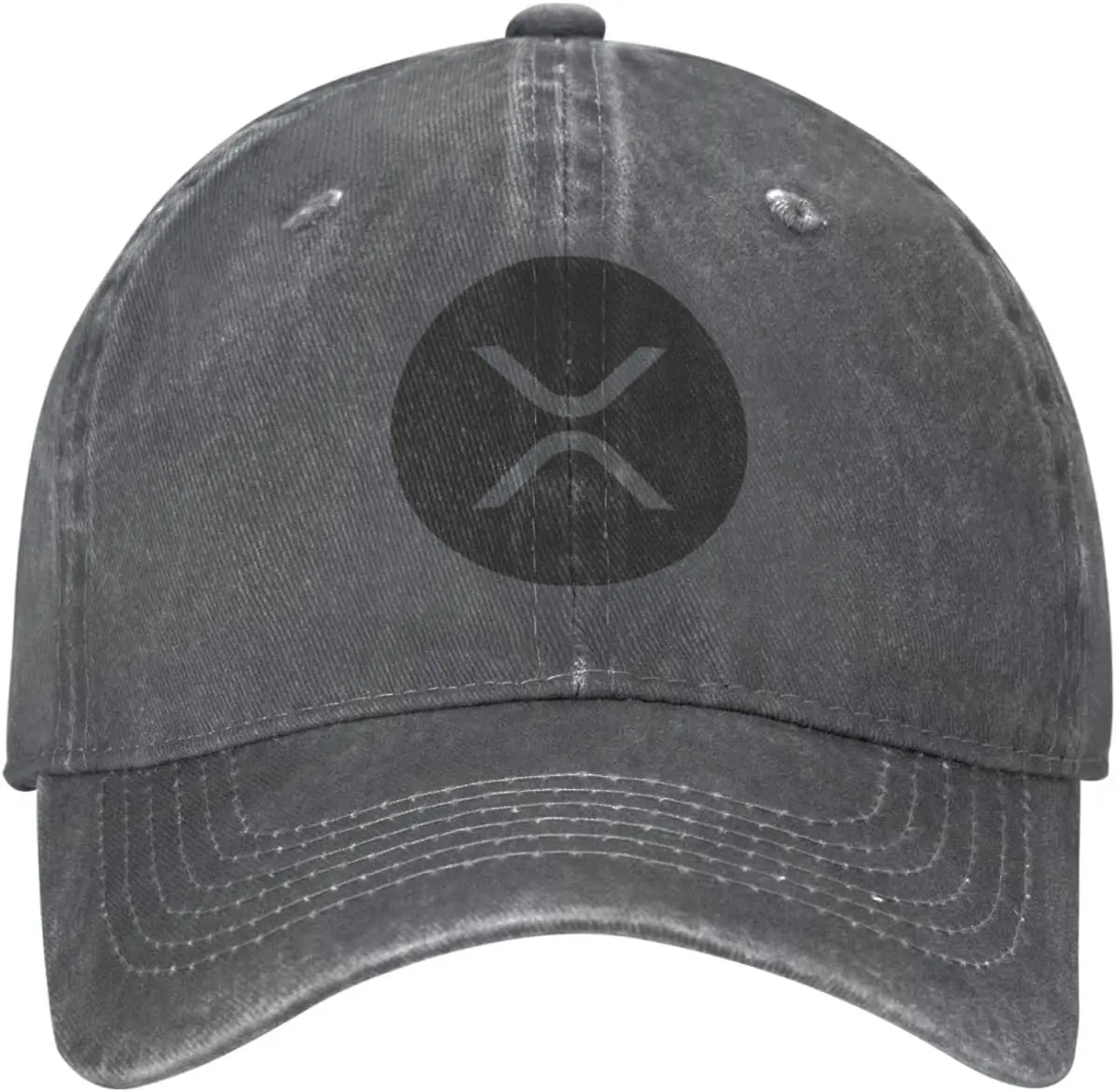 Ripple-Coin-Xrp Hat Casual Cowboy Baseball Hats Black Sunhat Trucker Cap for Men Women