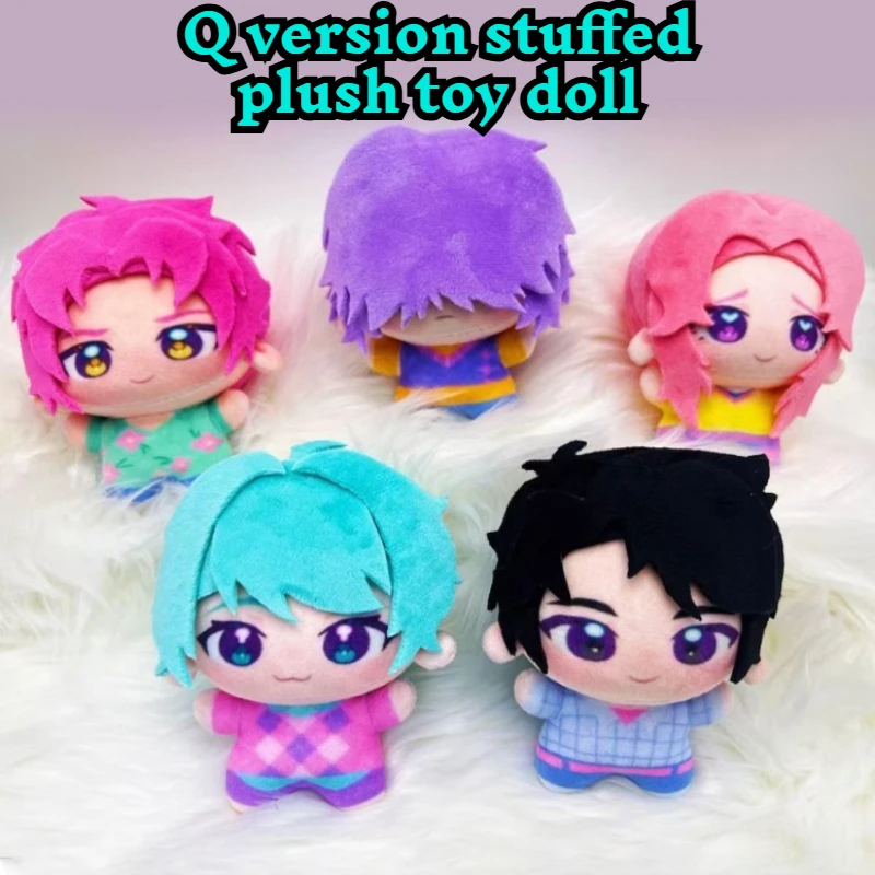 Kpop شيطان الصيادين الطرفية Q نسخة محشوة ألعاب من نسيج مخملي دمية لطيف الكرتون طباعة أفخم لينة الأطفال وسادة نوم دمية الهدايا #1