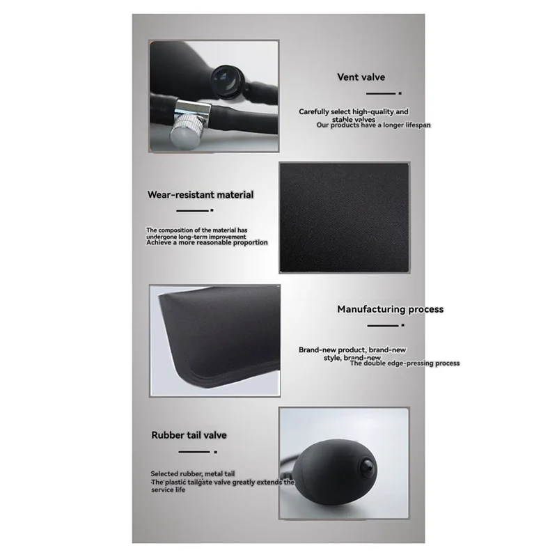 

ABCA-Leveling Kit & Alignment Tool Air Wedge Bag Tool 3 Pack Inflatable Commercial Professional