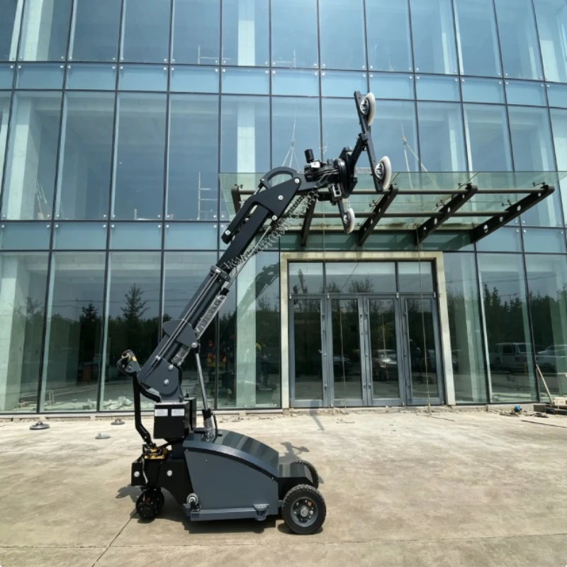 Customized Self-Propelled Glass Lifting Robot 300kg-800kg Capacity Vacuum Suction Cup Lifter for Building Glass