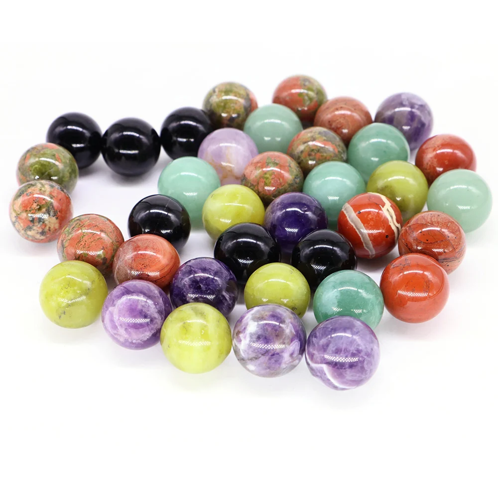 

Хрустальный шар 20 мм, 7 чакр, натуральные камни