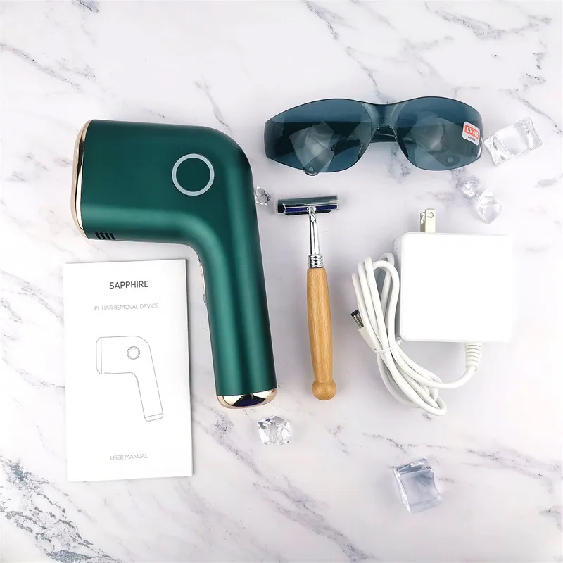 Smart Library Advanced New IPL Home Device With Sapphire Ice Cool 900000 Shots hair removal device Machine