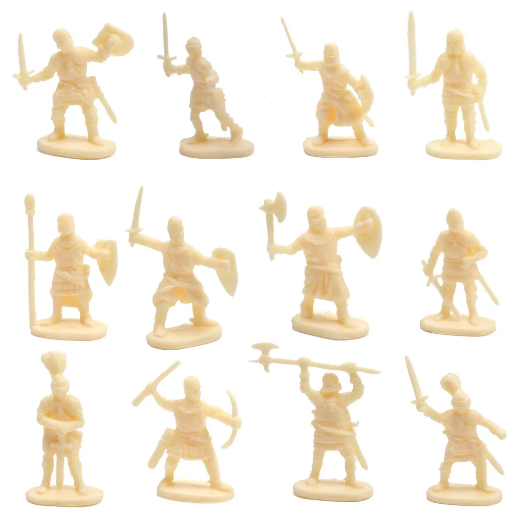 100PCS ทหาร Playset ของเล่นทหาร 3 ซม.พลาสติก Warrior Elite Force Action Figure ทหารเกมชิ้นของเล่นเด็กเล่นของขวัญ