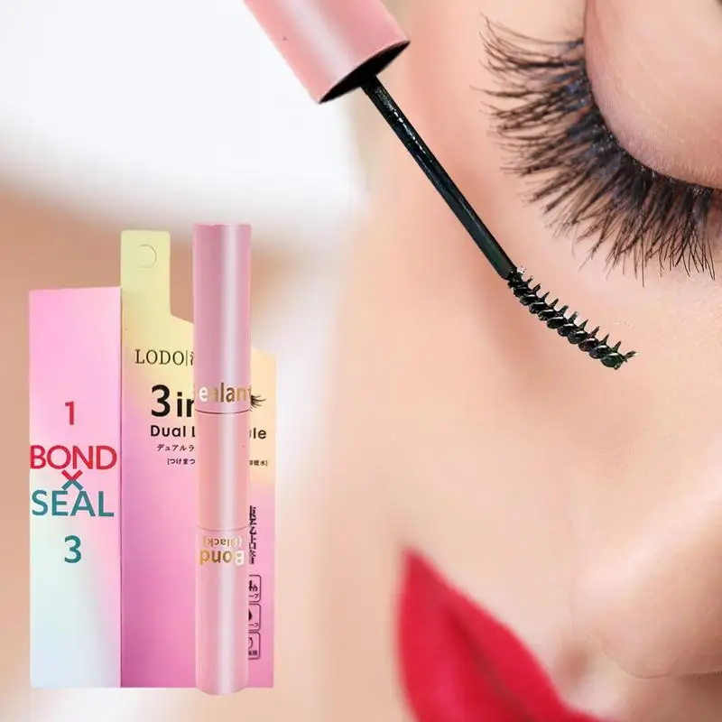 Bond And Seal Lash Glue Lash Cluster Extensions Glue Long Lasting Individual Lash Mascara Glue Dual-ended Eye Lash Glue Mascara