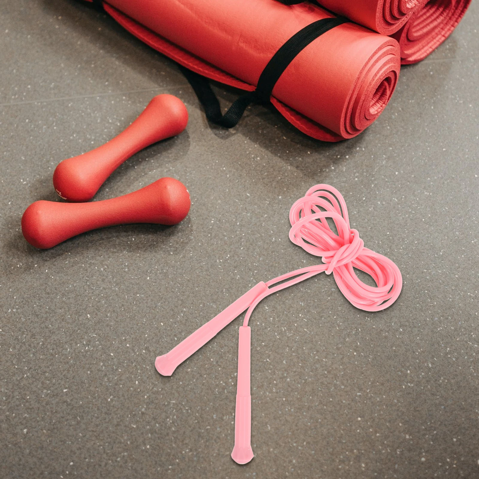 

Jump Rope for Fitness Workout Adult Skipping Ropes Portable Adjustable Length Exercise Rubber Kids Training Home Equipment