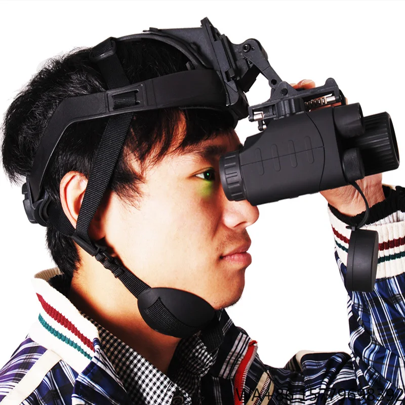 3x44 Russian  Night Vision Monocular Telescope Infrared Night Vision  Device for Wild Night Hunting with Helmet