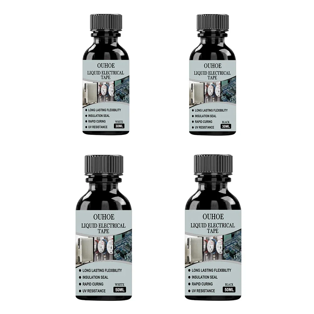 

Insulating Glue Paste Waterproof Fix Dry Glue Liquid Insulation Electrical Tape Tube Insulation Fast Sealing Sealant 30/50ml