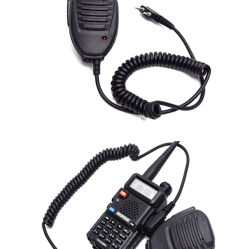 Walkietalkie Handmicrofoon Schoudermicrofoon K-kop Universele handmicrofoon Walkietalkie-zender