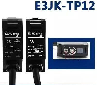 

Датчик фотоэлектрический Omron E3JK-TN11/12-TP11/12 [Преодолевающий барьерный фотоэлемент с выходом L/D NPN]