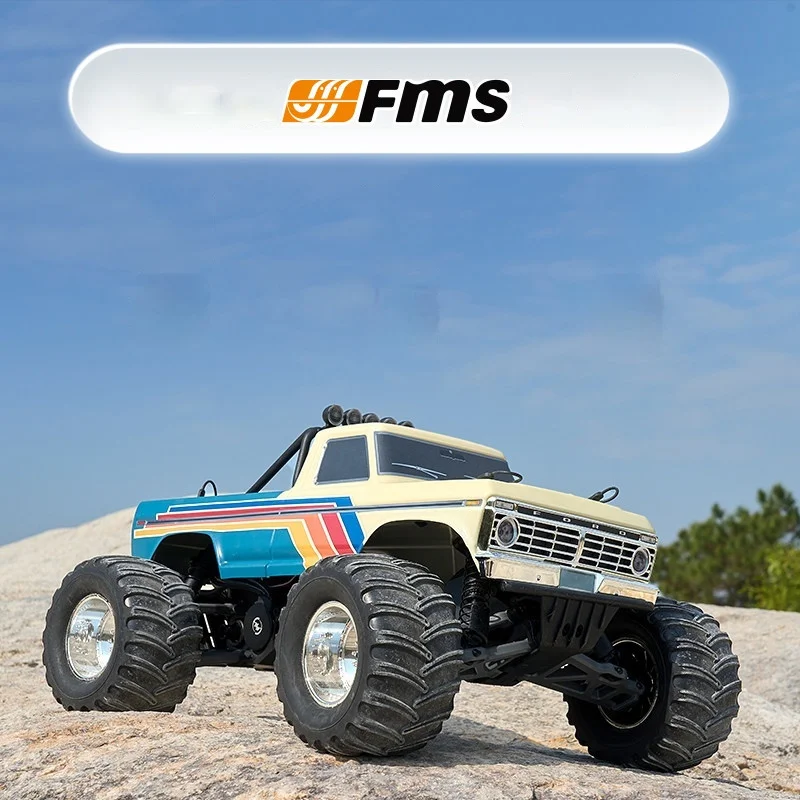 

FMS Rc Monster Truck 1 10 Scale Ford F100 Brushless 2Wd Rear Drive High Speed Off Road Drift Remote Control Hobby Car
