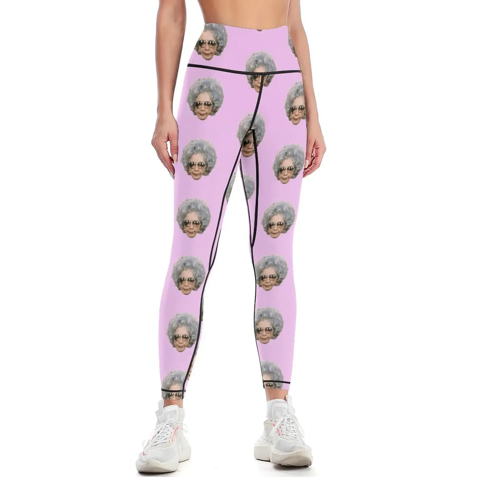 

grandma yetta Leggings Tight fitting woman trousers gym womans sports tennis for Womens Leggings