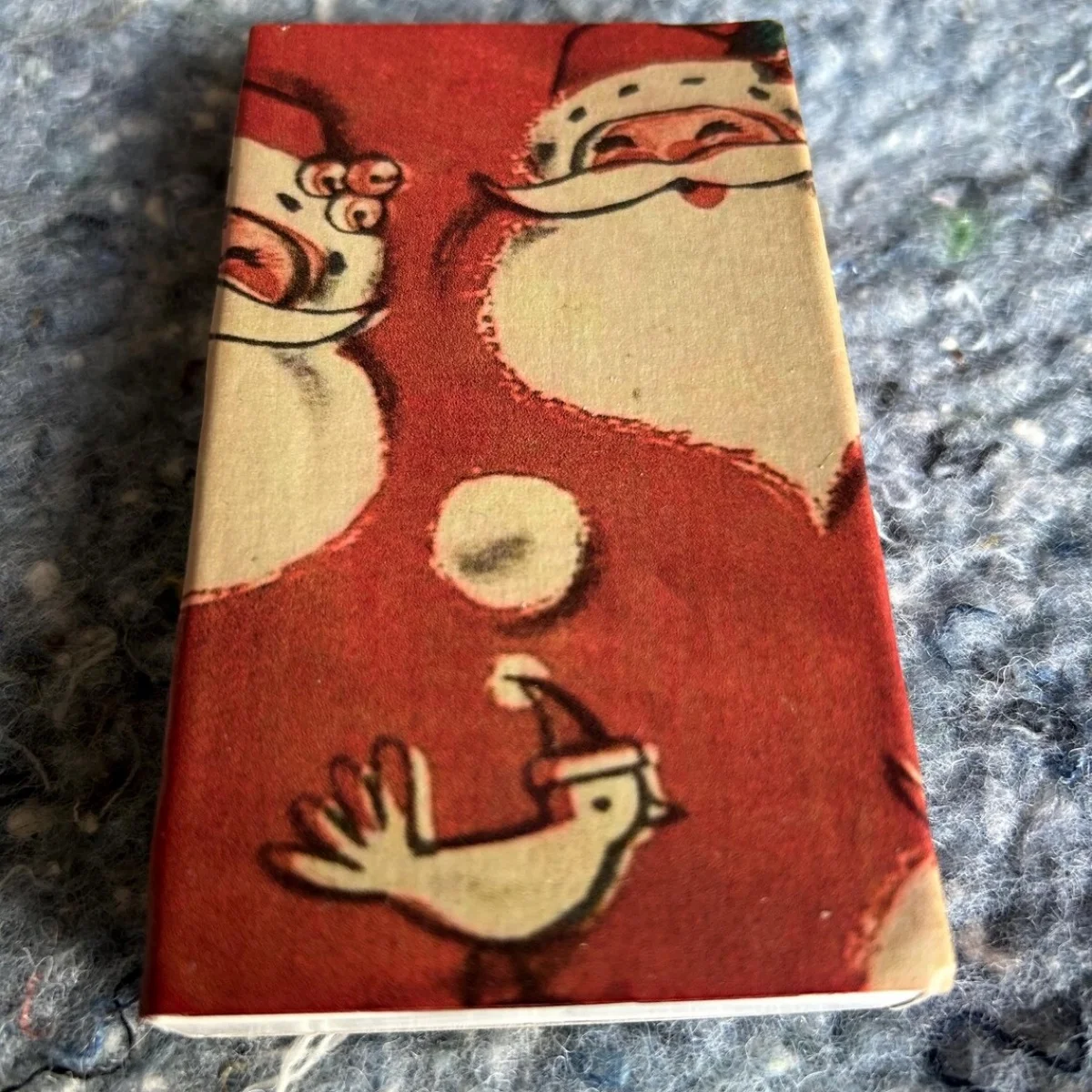 

Винтажная рождественская упаковочная бумага в стиле ретро, удлиненные спички